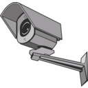 download Surveillance Camera clipart image with 90 hue color