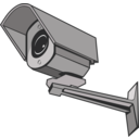download Surveillance Camera clipart image with 135 hue color