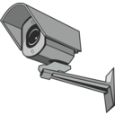 download Surveillance Camera clipart image with 315 hue color