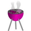 download Barbecue clipart image with 315 hue color