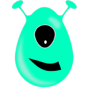 download Alien Egg clipart image with 45 hue color