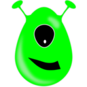 download Alien Egg clipart image with 0 hue color