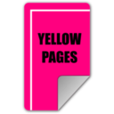 download Yellow Pages clipart image with 270 hue color