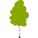 download Birch clipart image with 315 hue color