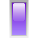 download Led Rectangular V Red clipart image with 270 hue color