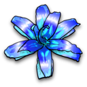 download Flower 4 clipart image with 180 hue color