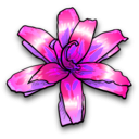 download Flower 4 clipart image with 270 hue color