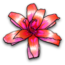 download Flower 4 clipart image with 315 hue color