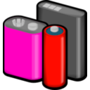 download Batteries clipart image with 315 hue color