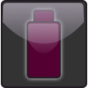 download Battery Icon clipart image with 180 hue color