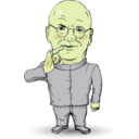 download Dr Evil Schmidt clipart image with 45 hue color