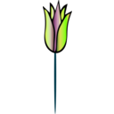 download Flower Icon clipart image with 45 hue color