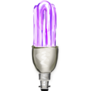 download Energy Saving Lightbulb clipart image with 225 hue color