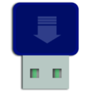 download Flash Drive Mini clipart image with 90 hue color