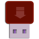 download Flash Drive Mini clipart image with 225 hue color