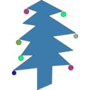 download Christmastree clipart image with 90 hue color