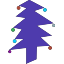 download Christmastree clipart image with 135 hue color