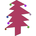 download Christmastree clipart image with 225 hue color