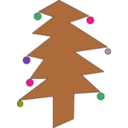 download Christmastree clipart image with 270 hue color