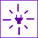 download Eco Green Energy Icon clipart image with 180 hue color