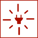 download Eco Green Energy Icon clipart image with 270 hue color