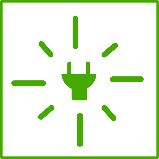 Eco Green Energy Icon