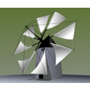download Molino De Viento clipart image with 225 hue color