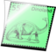 Dino Stamp In Stamp Mount