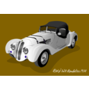 download Bmw 328 Roadster 1938 With Background clipart image with 225 hue color