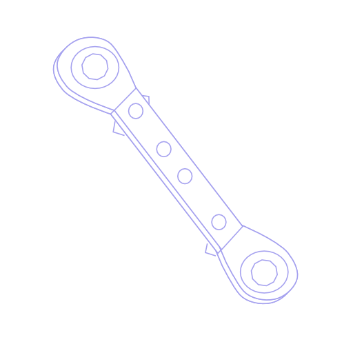Ratchet Spanner Icon
