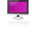 download Flat Screen clipart image with 90 hue color