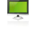 download Flat Screen clipart image with 225 hue color