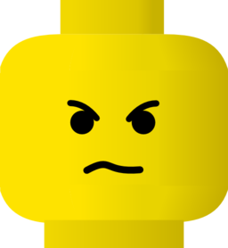 Lego Smiley Angry