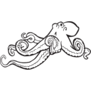 Coloring Book Octopus