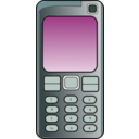 download Mobile Phone clipart image with 135 hue color