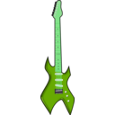 download Guitar clipart image with 90 hue color