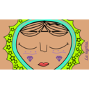 download La Negrita clipart image with 0 hue color