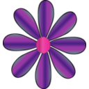 download Flower Icon clipart image with 315 hue color