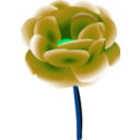 download Peony clipart image with 90 hue color