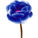 download Peony clipart image with 270 hue color