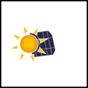 download Solar Panel In The Sun clipart image with 0 hue color