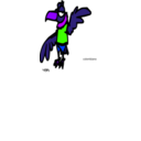 download Condor clipart image with 225 hue color