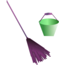 download Clean clipart image with 270 hue color