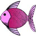 download Tropical Fish clipart image with 270 hue color