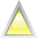 Led Triangular Yellow