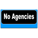 download No Agencies clipart image with 180 hue color