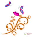 download Borboletas clipart image with 270 hue color