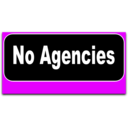 download No Agencies clipart image with 270 hue color