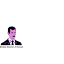 download Bloddy Bashar Al Assad clipart image with 270 hue color