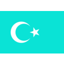 download Flag Of Turkey clipart image with 180 hue color